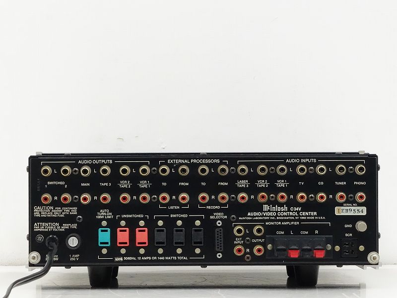 □□McIntosh C34V プリアンプ マッキントッシュ 正規品□□025834013A□□