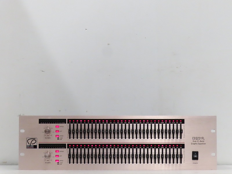 アンプ CLASSIC Pro CEQ231FL CEQ231FLグラフィックイコライザー徹底レビュー | 使い方