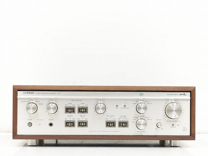 △▽LUXMAN L-48X プリメインアンプ L48X ラックスマン△▽026720002J△▽-製品 取扱店