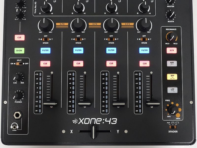 □□ALLEN&HEATH XONE:43 DJミキサー アレン&ヒース 元箱付□□026143001m□□-閉店特価価格