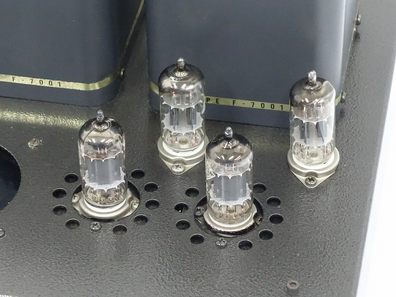 □□TAMURA F7001/A-4004 タムラトランス搭載 真空管 パワーアンプ