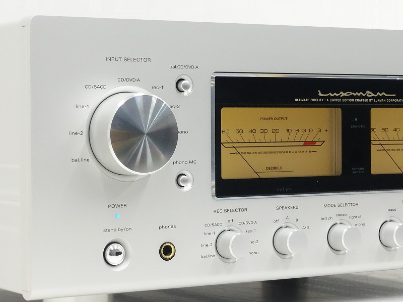 □□【美品】LUXMAN L-550A プリメインアンプ L550A ラックスマン 元箱