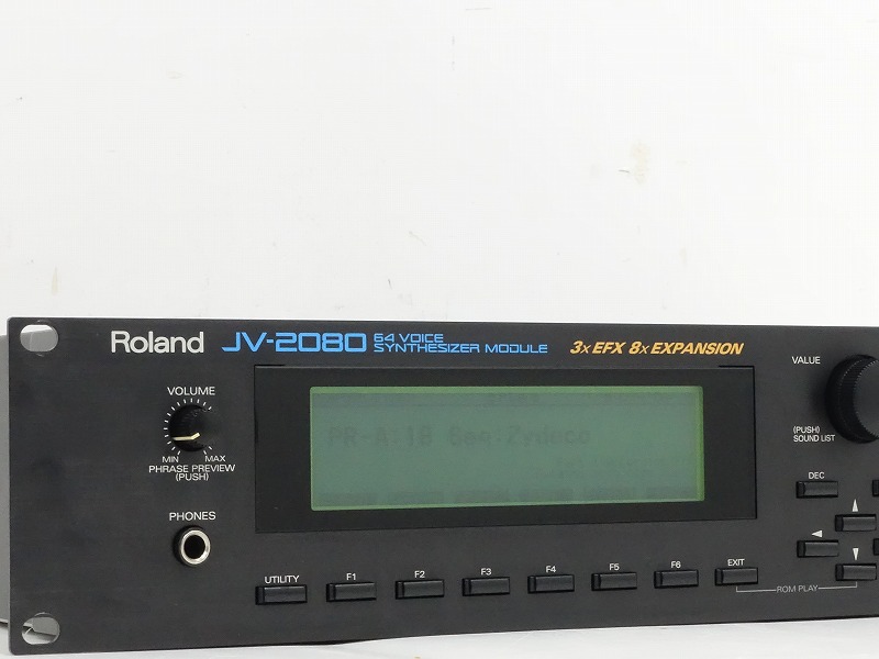 □□ROLAND JV-2080 音源モジュール シンセサイザー ローランド