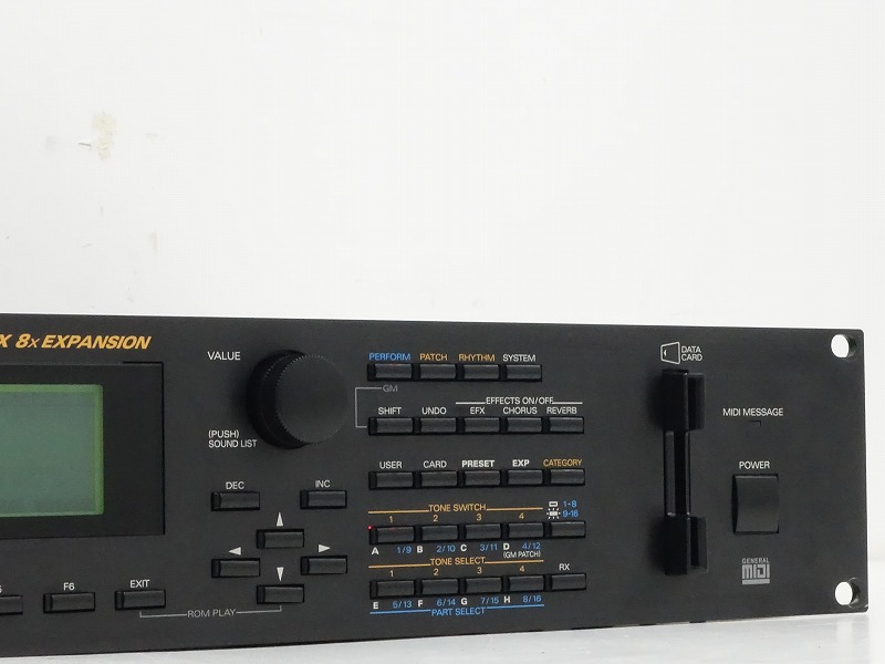 □□ROLAND JV-2080 音源モジュール シンセサイザー ローランド