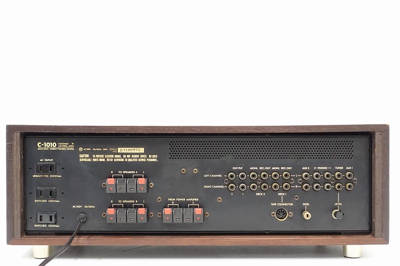 □□LUXMAN C-1010 プリアンプ C1010 ラックスマン□□026168004J□□