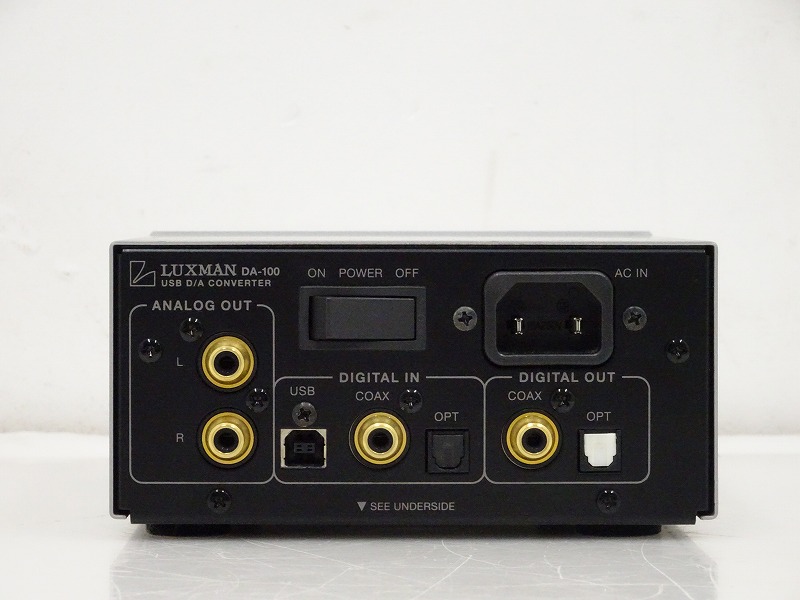 □□LUXMAN DA-100 ハイレゾ対応 USB D/Aコンバーター
