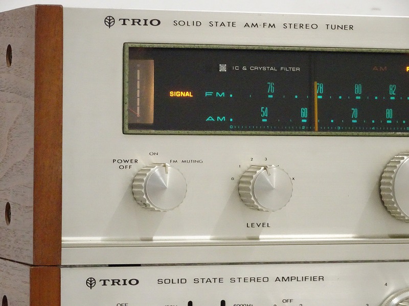 □□TRIO KA-7002/KT-7000 プリメインアンプ FM/AMチューナー