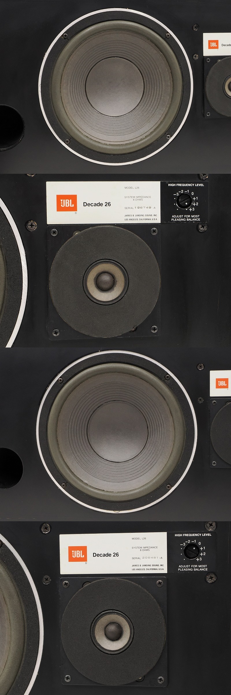 □□JBL L26 Decade スピーカーペア□□026775003J-2□□
