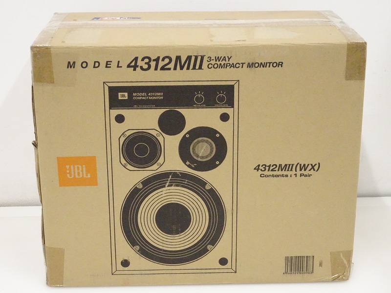 JBL 4312MII WX スピーカーペア 4312M2 元箱付 015886006m(スピーカー