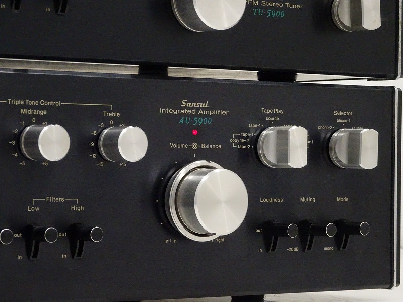 ☆ 即決! sansui サンスイ TU-5900 AM/FM ステレオ チューナー 動作品 ☆