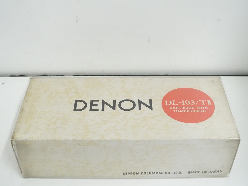 DENON AU-305/DL-103 MC昇圧トランス MC型カートリッジ付 デノン