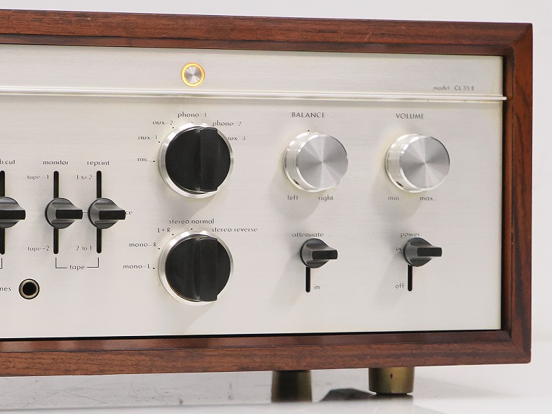 □□LUXMAN CL35Ⅱ 真空管 プリアンプ CL-35Ⅱ ラックスマン