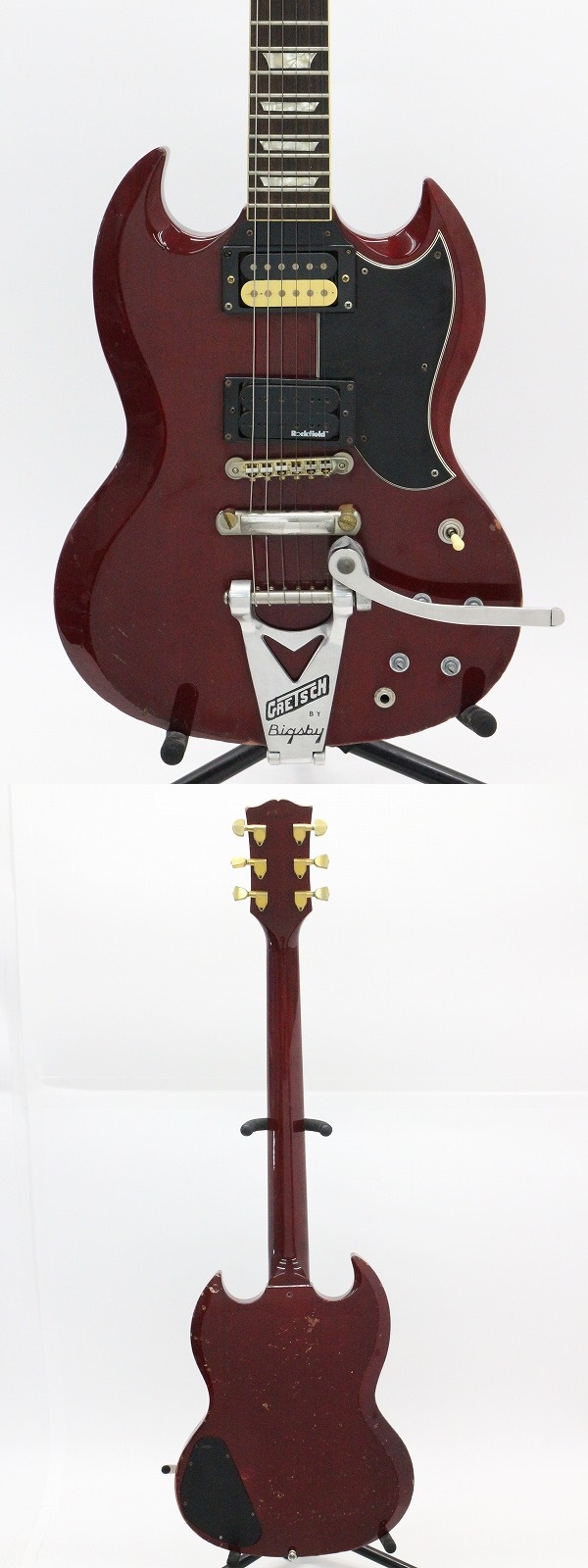 △▽Greco SG エレキギター GRETSCH Bigsby/Rockfield/GOTOH