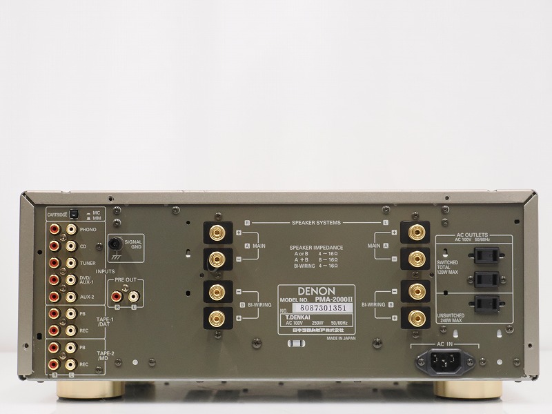 DENON PMA-2000 II プリメインアンプ DENON プリメインアンプ PMA-2000Ⅱ | 広島のオーディオ