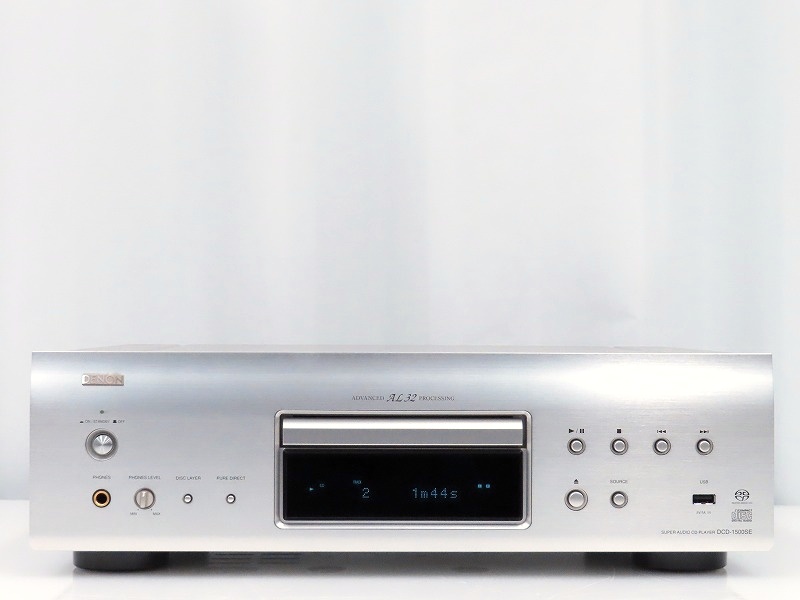 □□DENON DCD-1500SE SACDプレーヤー デノン□□027447002