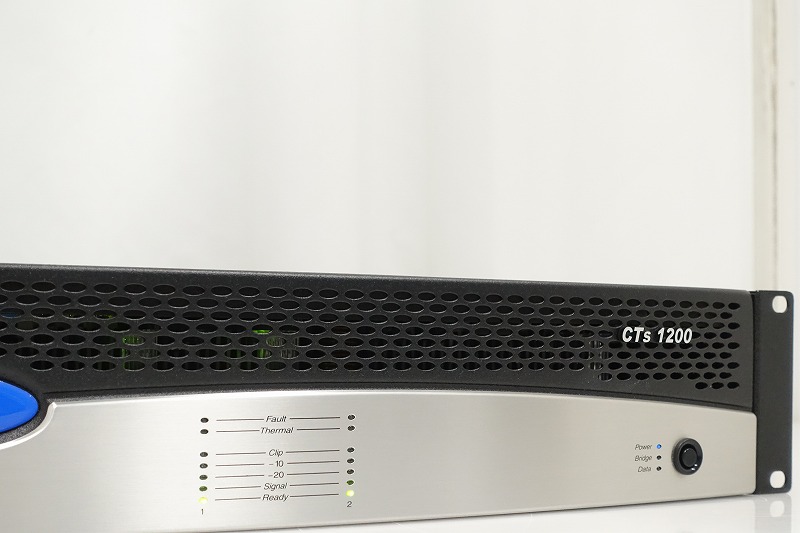 Amcron CTs1200 2chパワーアンプ動作品 Amcron CTs 1200 2chパワー