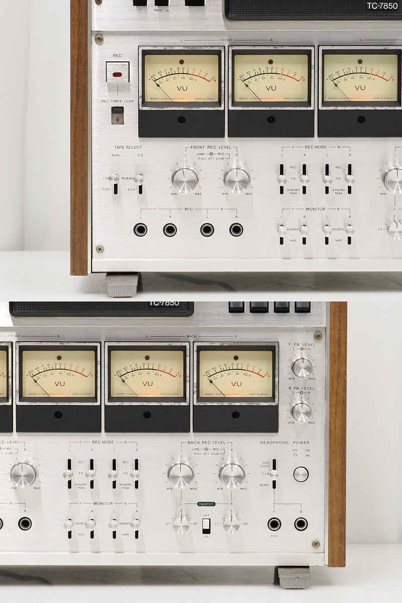 ソニー オープンリールデッキ TC-7850 テープレコーダー ジャンク品