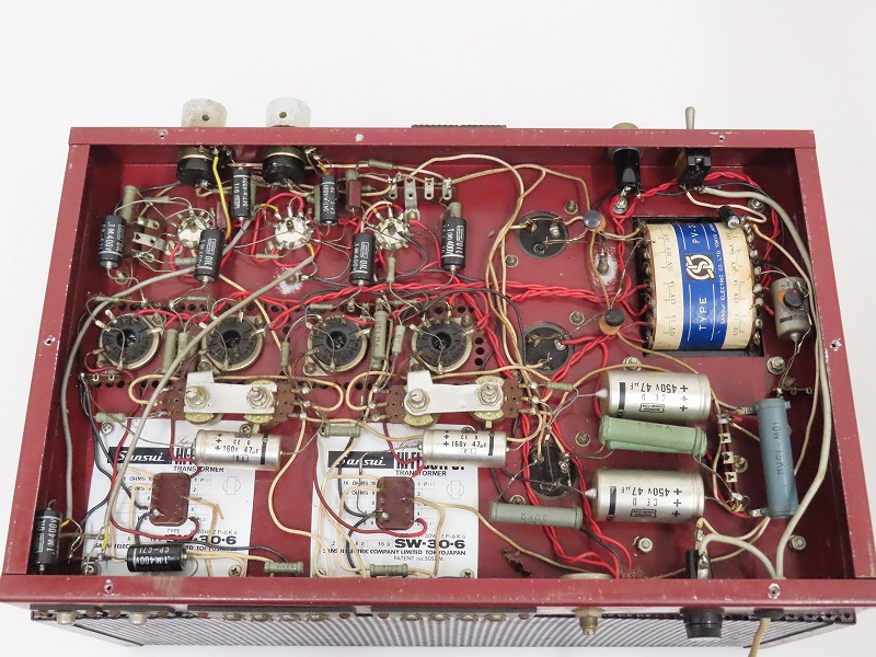 □□SANSUI SW-30-6/PV-270/C-10-250 サンスイトランス搭載 真空管
