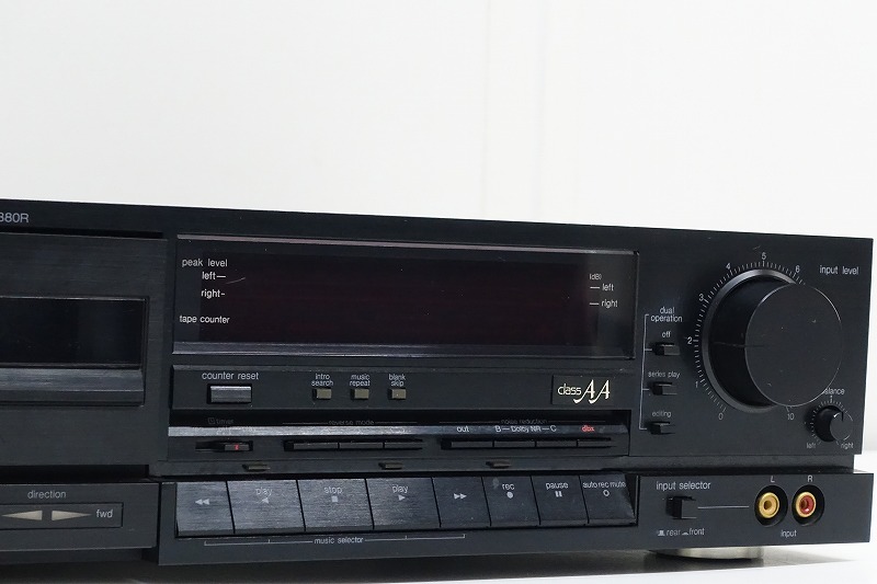 【完動品】Technics RS-B80R　テクニクス　カセットデッキ Yahoo!オークション - Technics テクニクス カセットデッキ RS-B80R 通