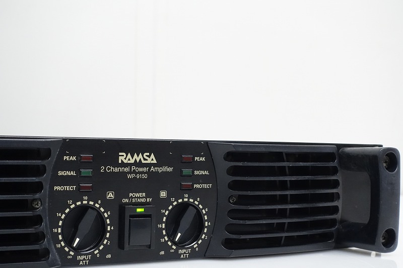 RAMSA WP-9150 パワーアンプ 2chアンプ ラムサ Panasonic パナソニック