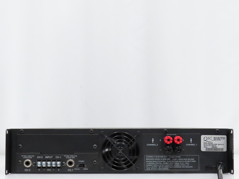 本物保証，限定SALE □□QSC MX1000a プロ用 パワーアンプ