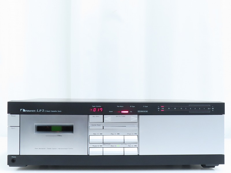 ジャンク品 Nakamichi LX-3 カセットデッキ ナカミチ S0257(一般
