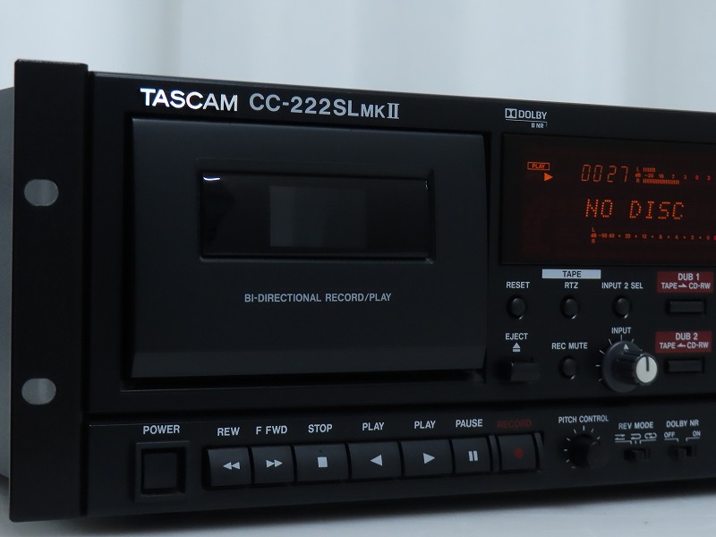 数量限定，得価 □□TASCAM CC-222SL MKII 業務用 CDレコーダー