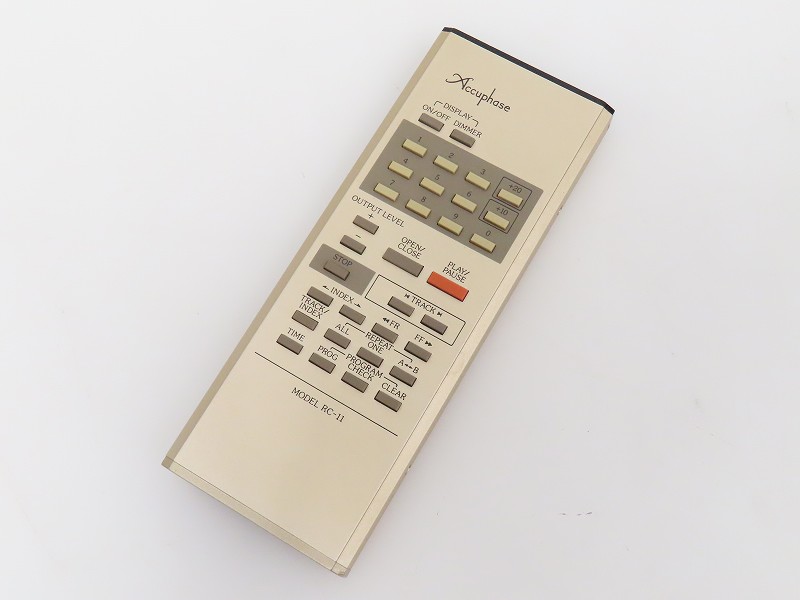 Accuphase DP-65 RC-11 CDプレーヤー リモコン付き Accuphase