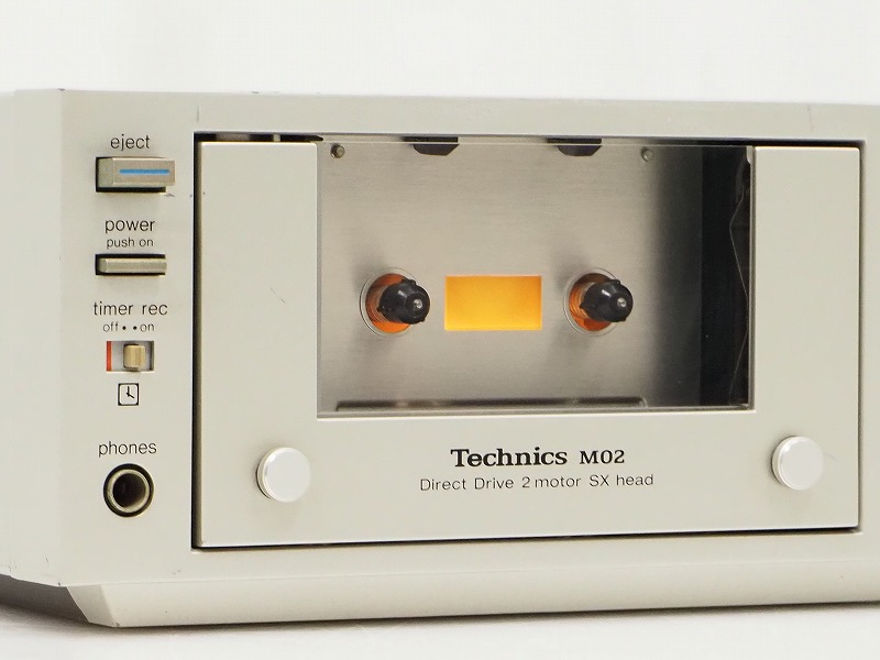 ジャンク】テクニクス（Technics）M02 カセットデッキ 【公式通販】